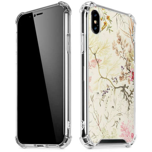 Seaweed on Silk Paper by William Kilburn iPhone XS Max Clear Case